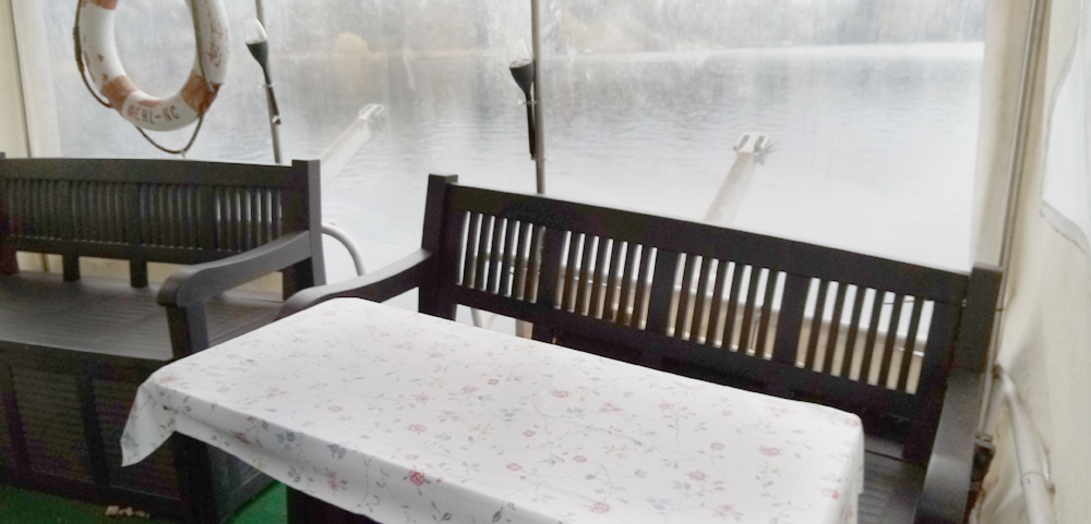 gem&uuml;tlich sitzen